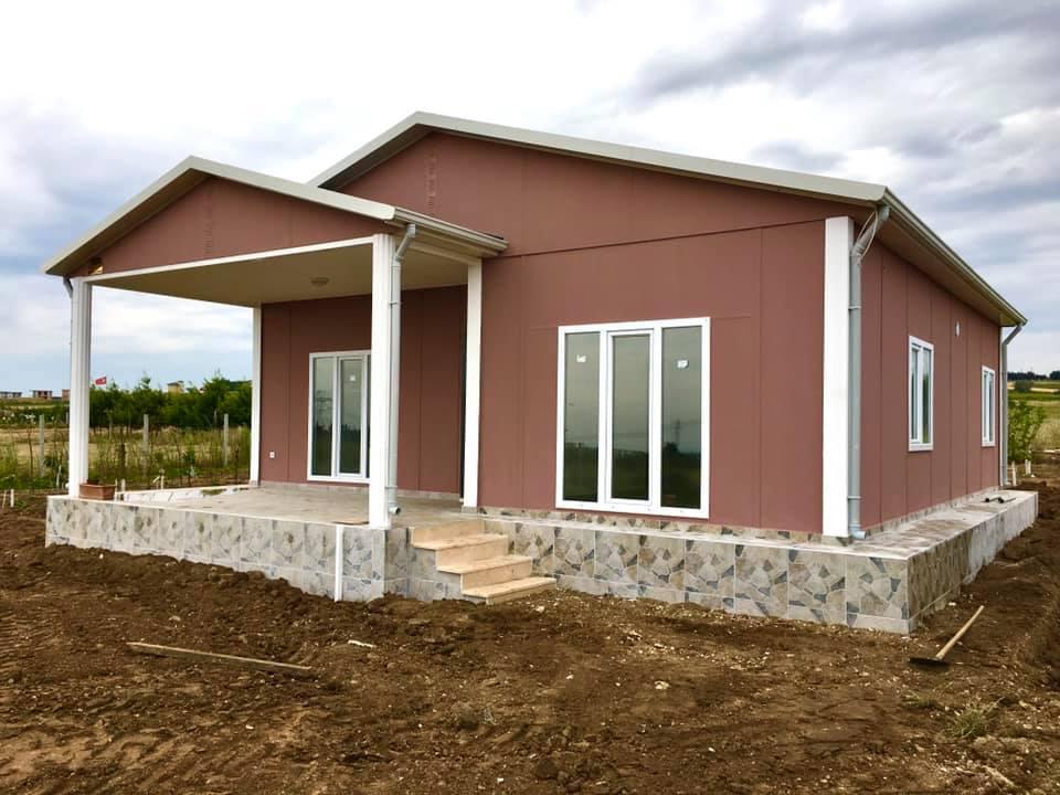 95 m2 TEK KATLI PREFABRİK EV