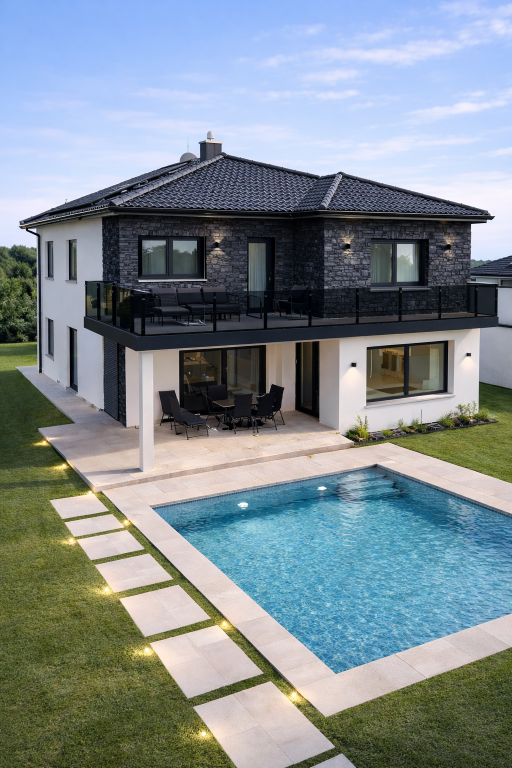 200m2 Almanya Siyah Modeli