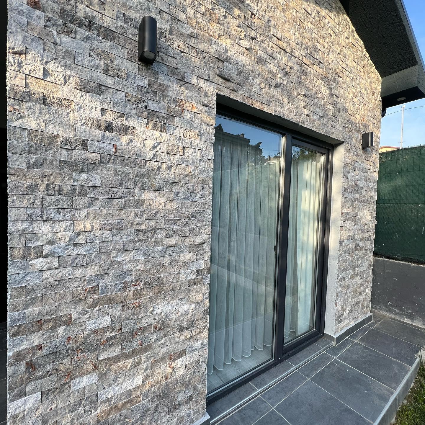 60m2 Taş Kaplamalı Çelik Konstrüksiyon