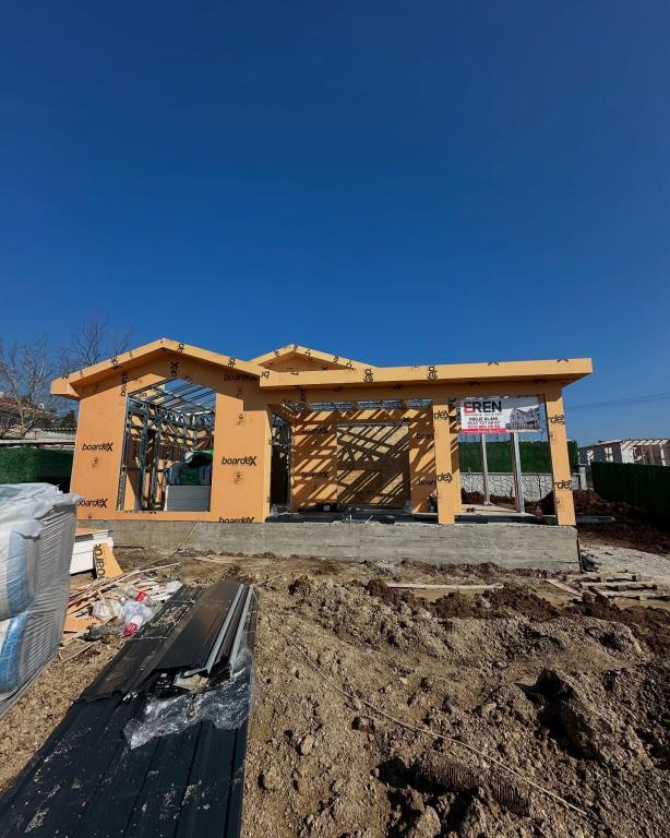 105m2 TAŞ KAPLAMALI ÇELİK KONSTRÜKSÜYON