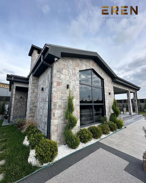 105m2 TAŞ KAPLAMALI ÇELİK KONSTRÜKSÜYON