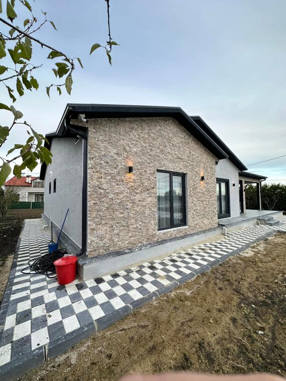 165m2 Taş Kaplamalı Çelik Konstrüksiyon