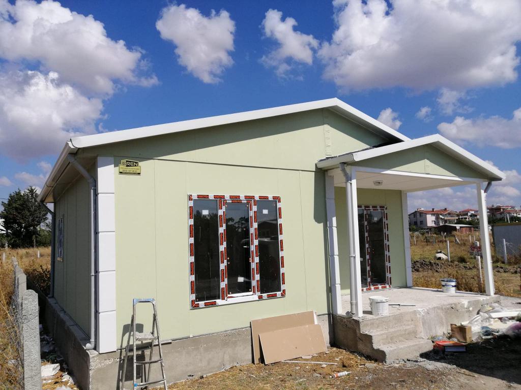 75m2 Ekonomik Prefabrik Projesi