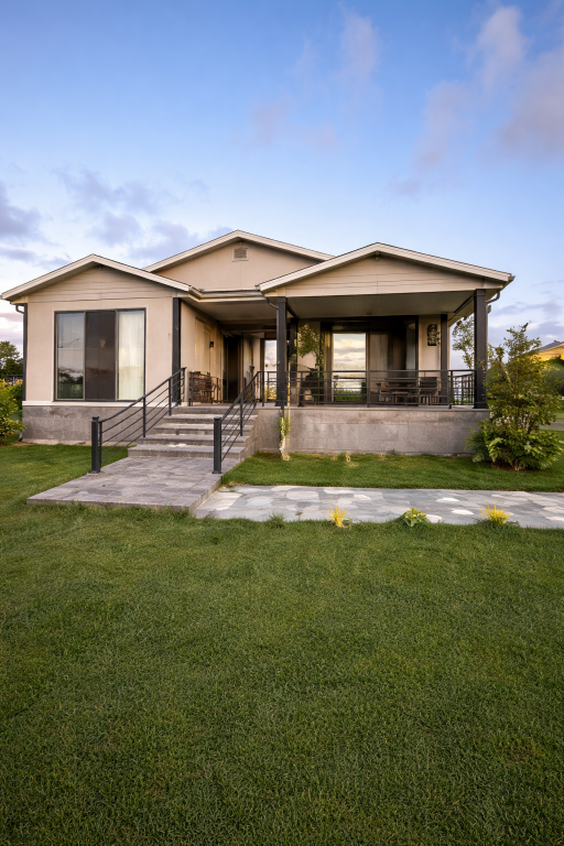 96 m2 Üçgen Model Prefabrik