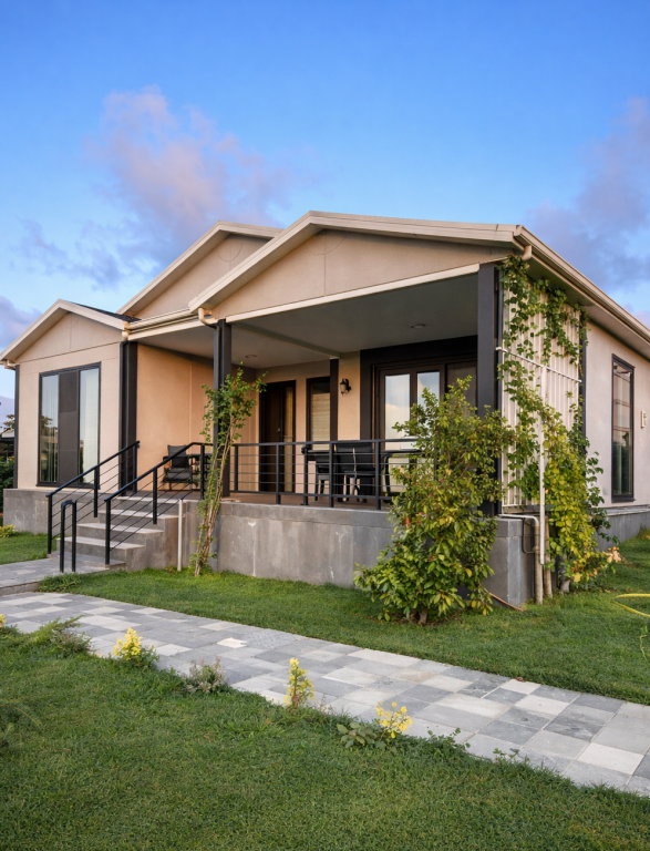 96 m2 Üçgen Model Prefabrik